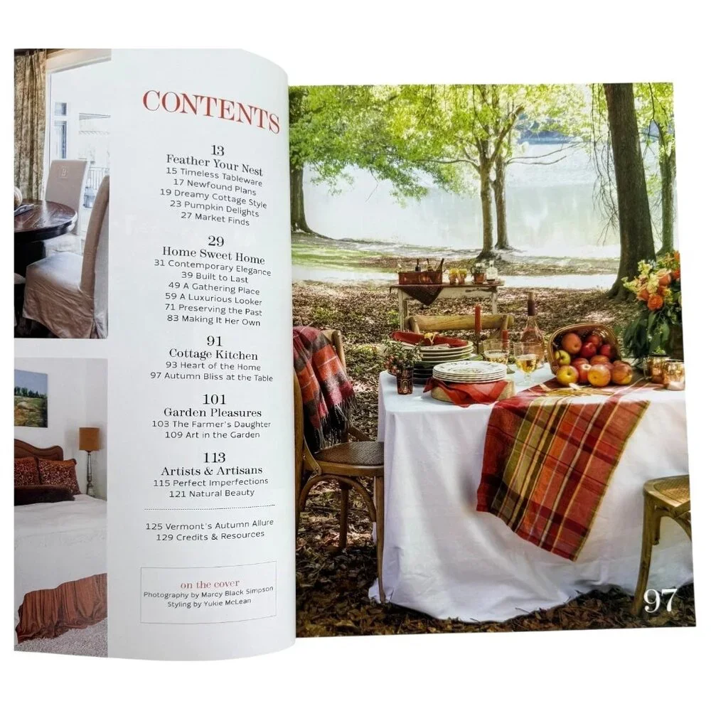 The Cottage Journal Magazines 2017 2018‎ Autumn Spring Issue Lot Of 3 Home Decor